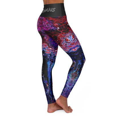 "Hierarchy" High-Waisted Yoga Leggings