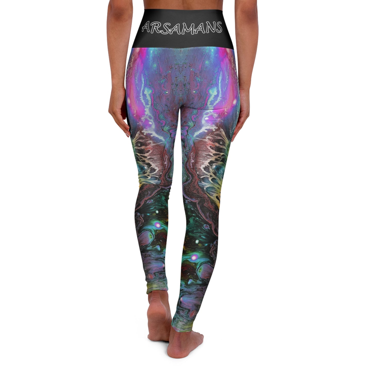"Gatekeeper" High-Waisted Yoga Leggings