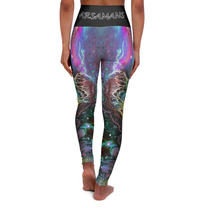"Gatekeeper" High-Waisted Yoga Leggings
