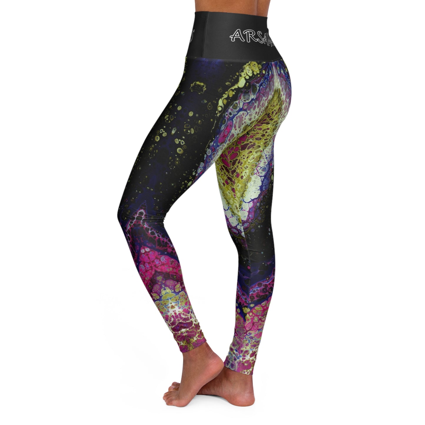 "Chalise" High-Waisted Yoga Leggings