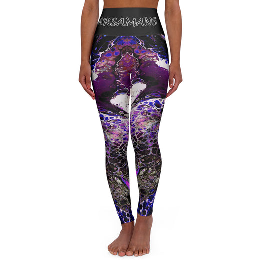"AI" High-Waisted Yoga Leggings