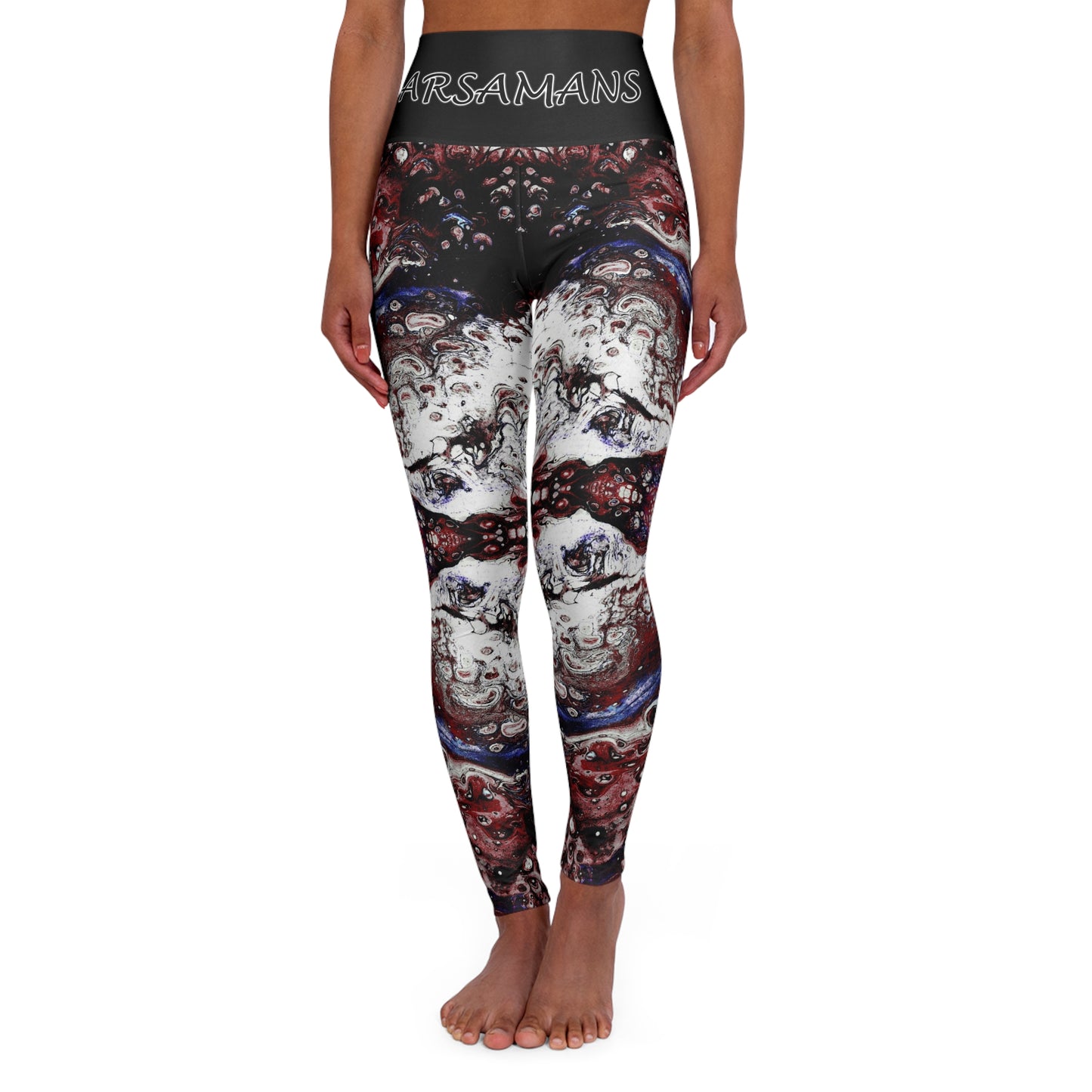 "Meta" High-Waisted Yoga Leggings
