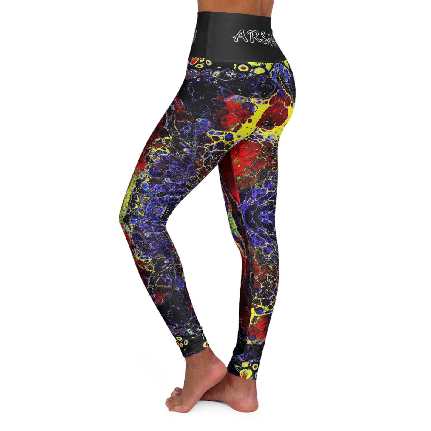 "Cresta" High-Waisted Yoga Leggings