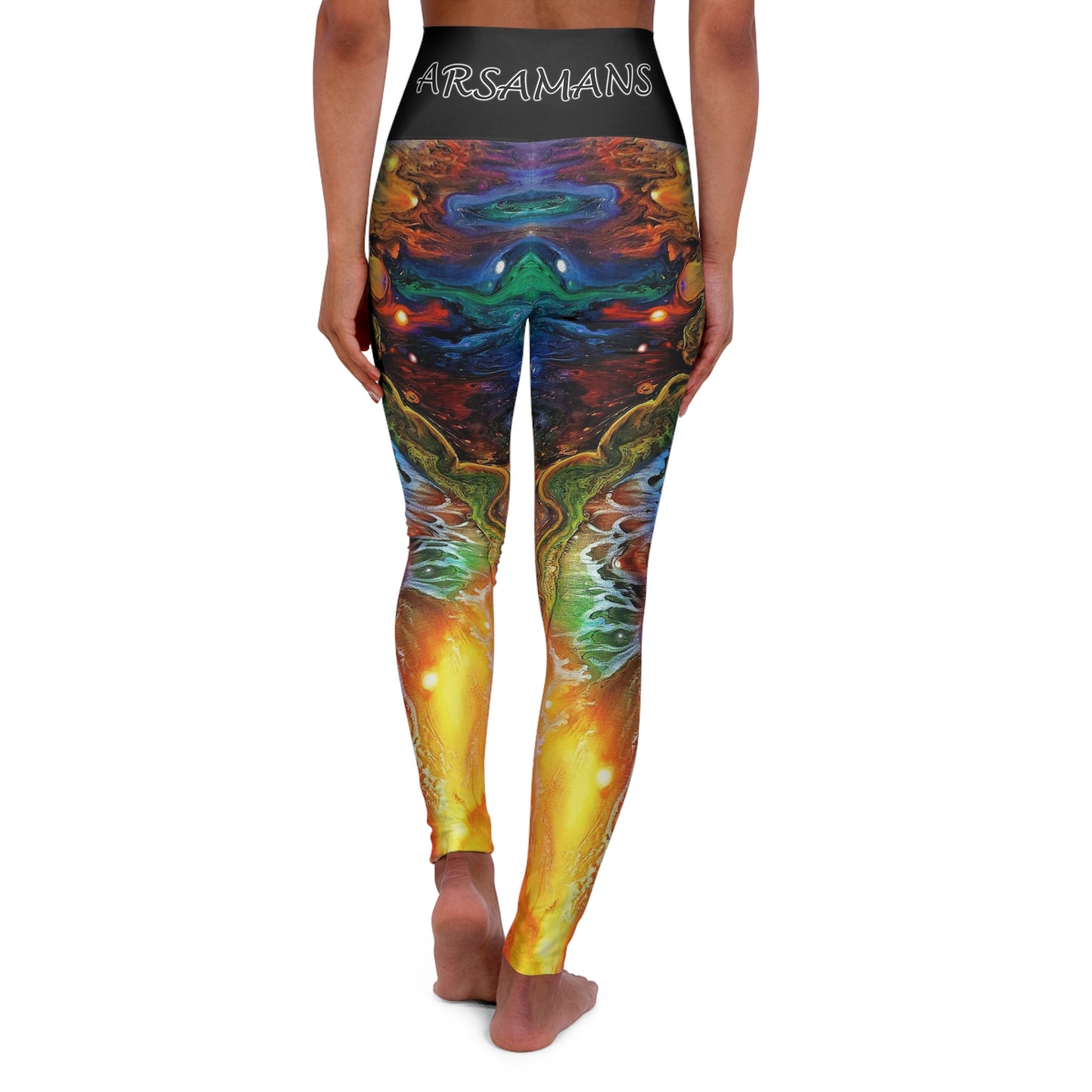 "Wax" Yoga Leggings
