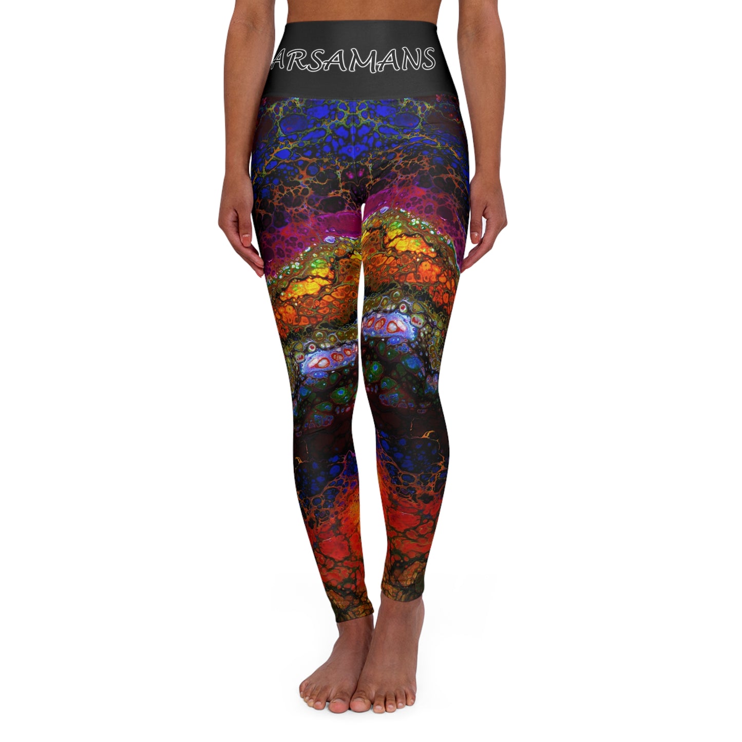"Mass" High-Waisted Yoga Leggings