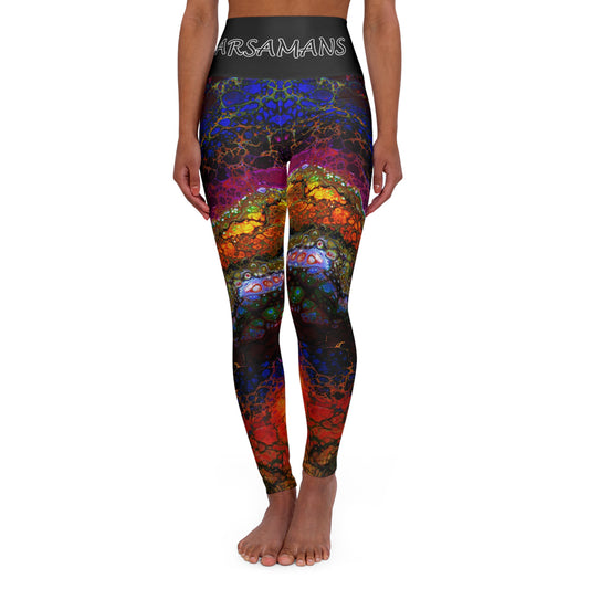 "Mass" High-Waisted Yoga Leggings