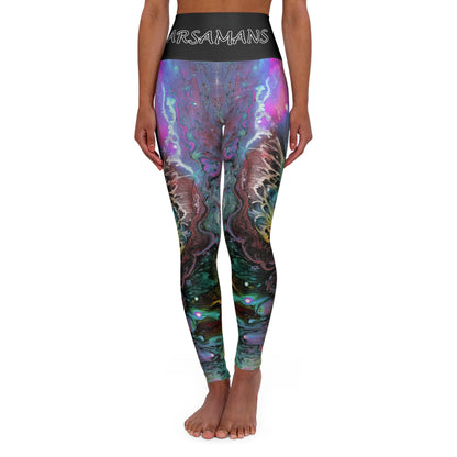 "Gatekeeper" High-Waisted Yoga Leggings
