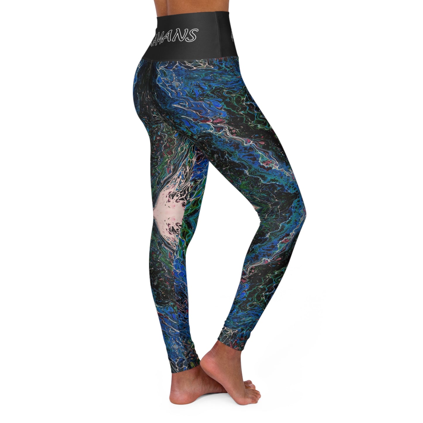 "Jectory" High-Waisted Yoga Leggings