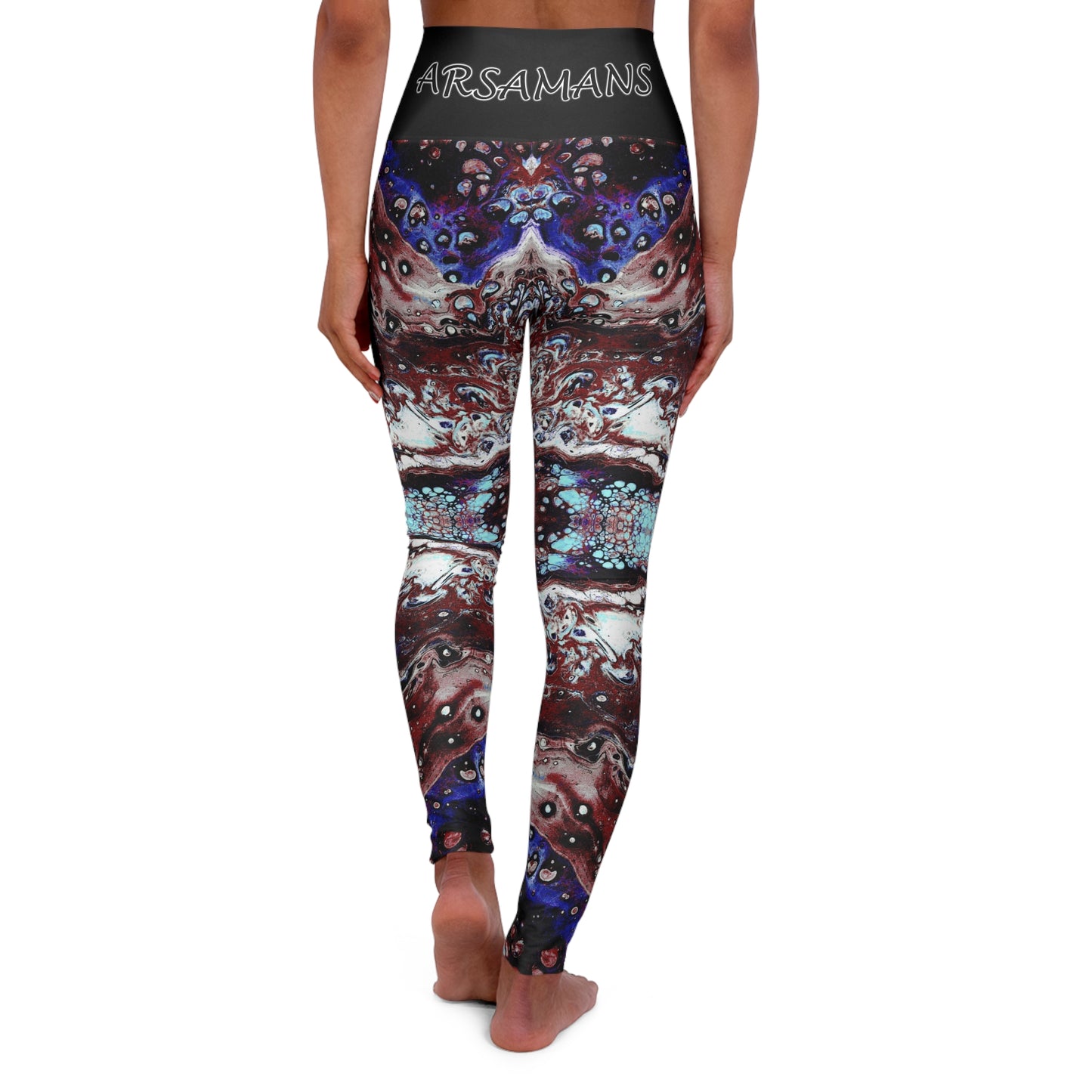 "Meta" High-Waisted Yoga Leggings