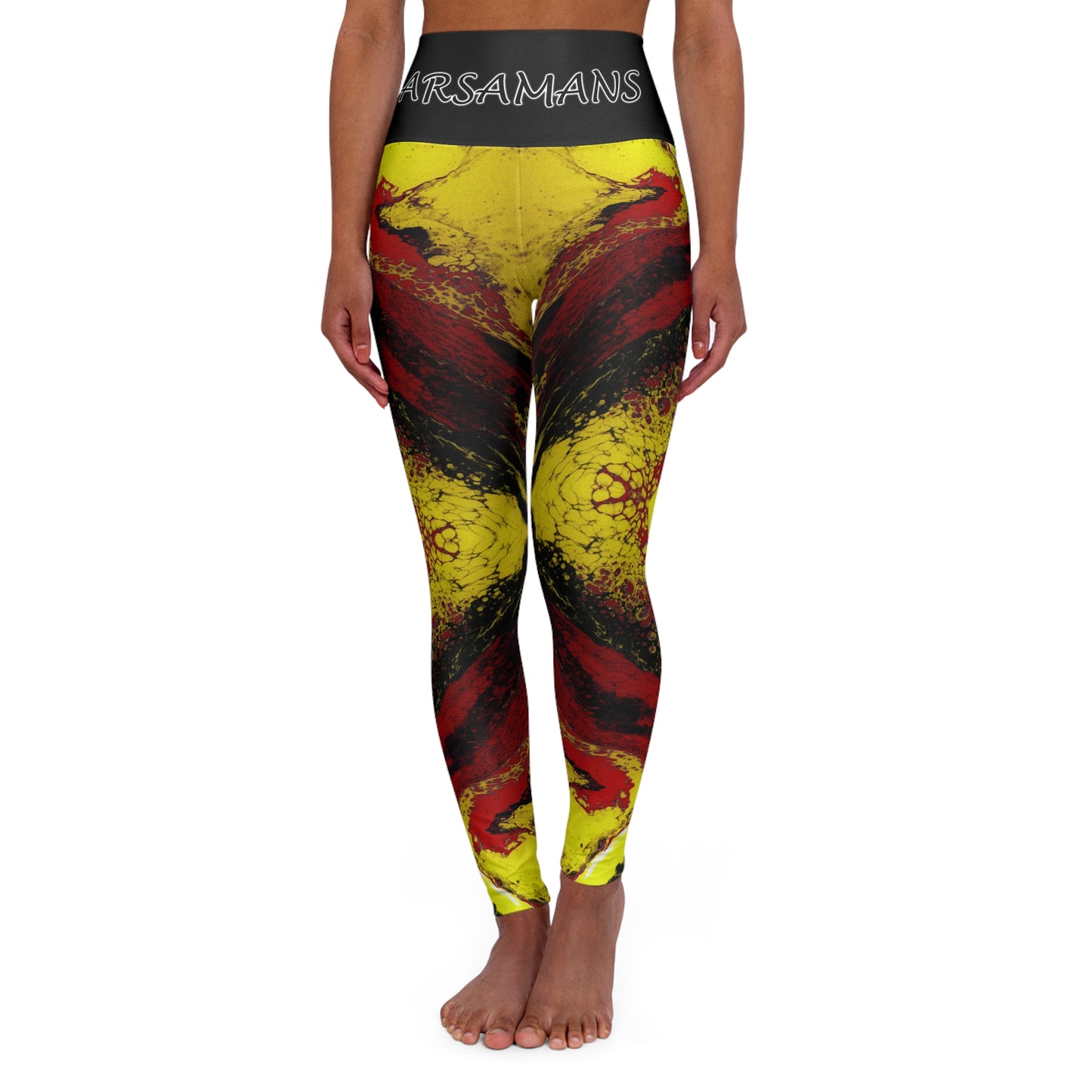 "Mothra" High-Waisted Yoga Leggings