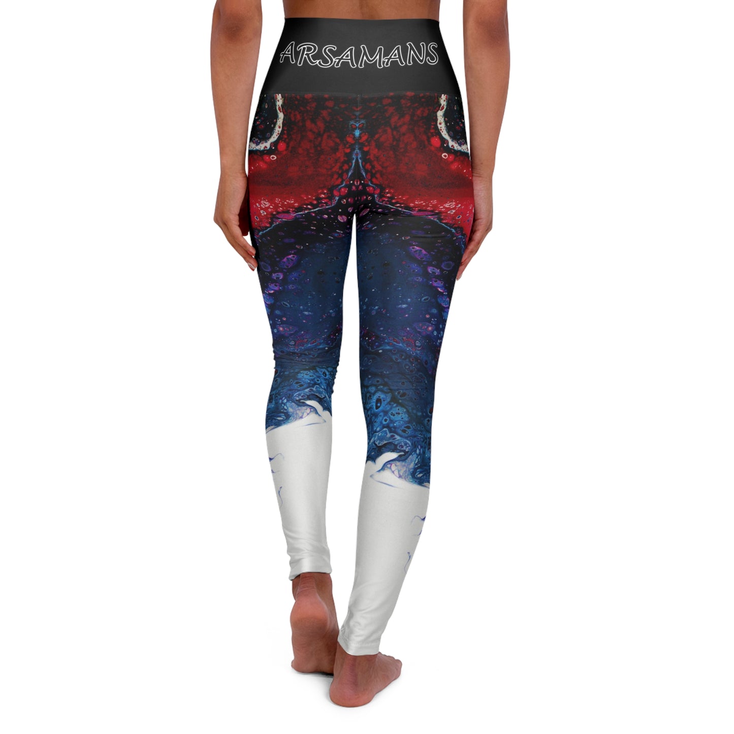 "Geode" High-Waisted Yoga Leggings