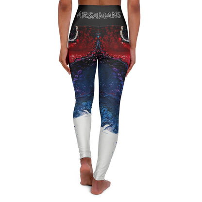 "Geode" High-Waisted Yoga Leggings