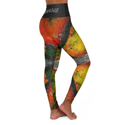 "Popper" Yoga Leggings