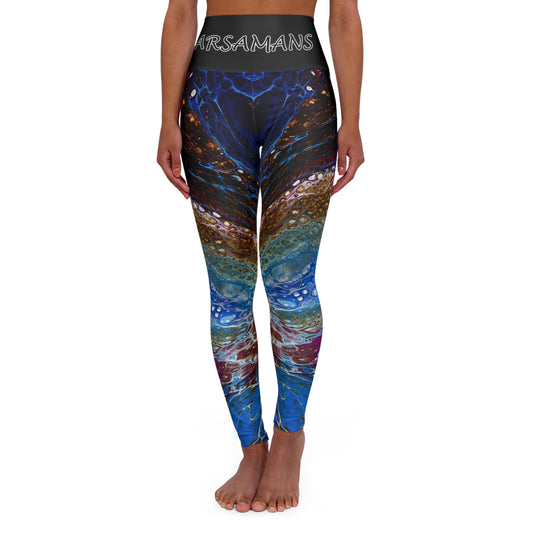 "AquaMar" High-Waisted Yoga Leggings