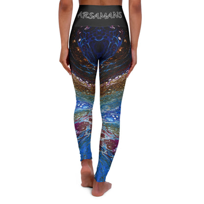 "AquaMar" High-Waisted Yoga Leggings