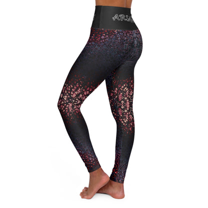 "Granule" High-Waisted Yoga Leggings