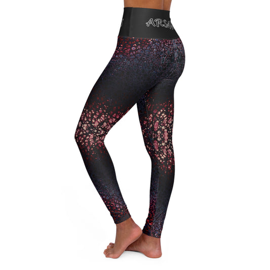 "Granule" High-Waisted Yoga Leggings