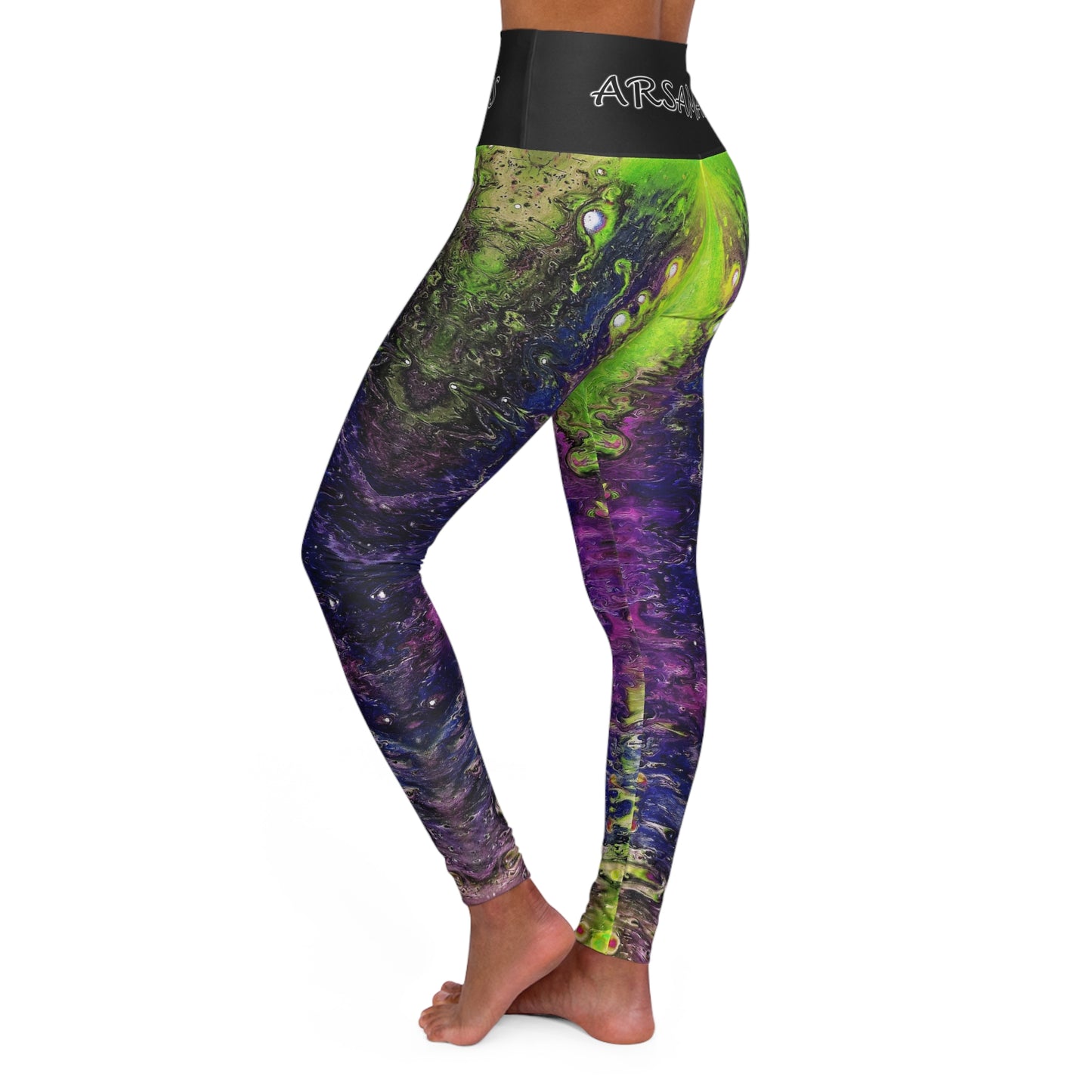 "Kaiju" High-Waisted Yoga Leggings