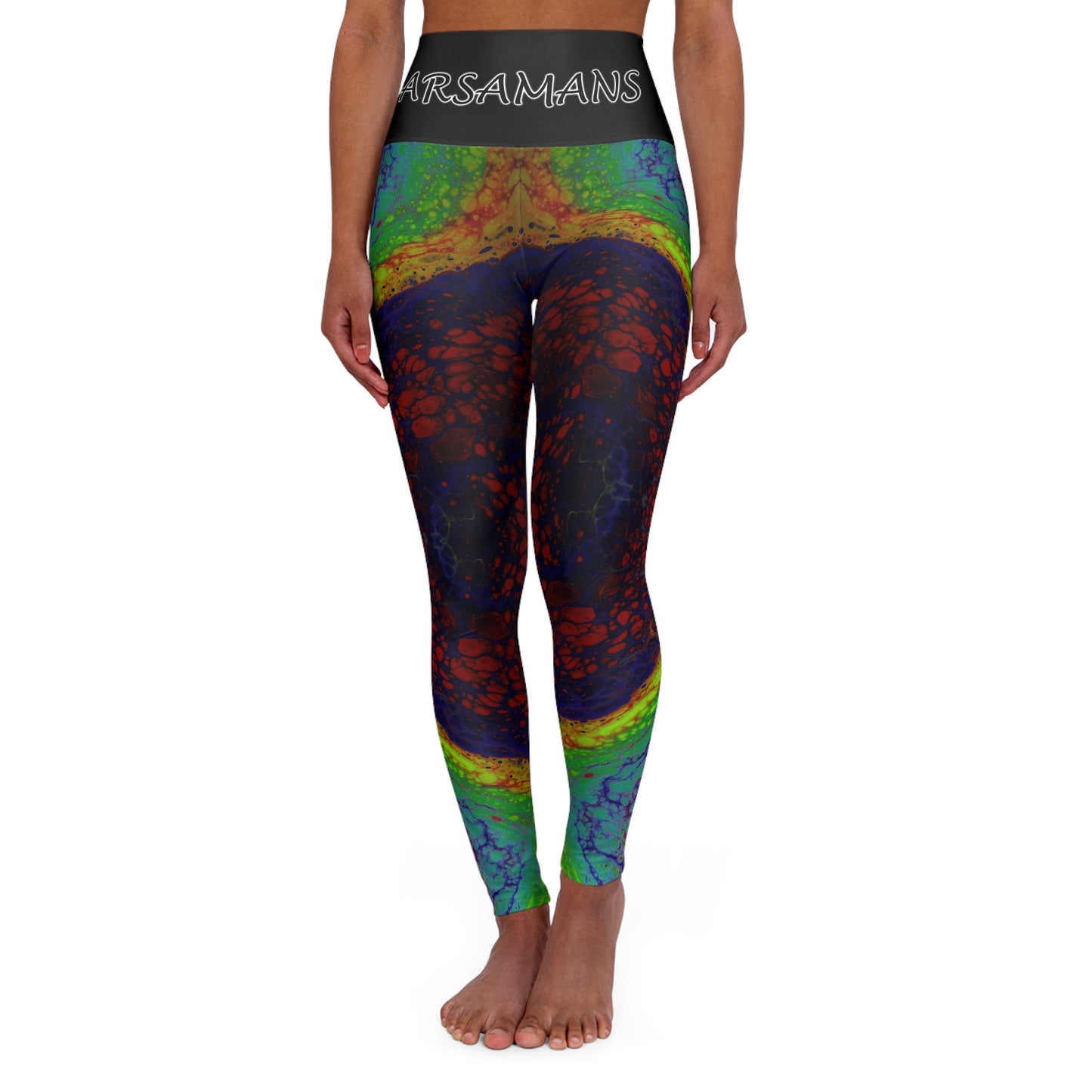 "Edge" High-Waisted Yoga Leggings