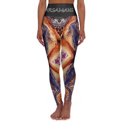 "Flare" High-Waisted Yoga Leggings