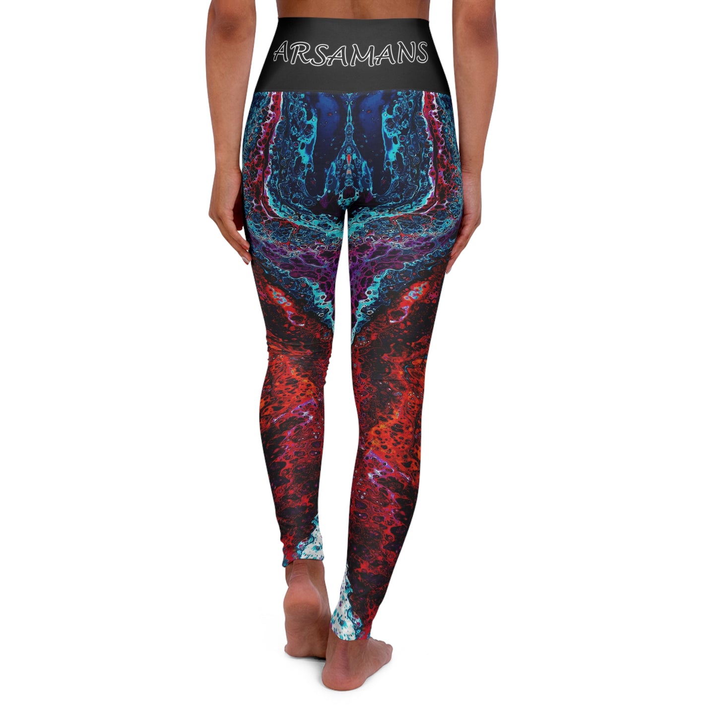 "Chakra" High-Waisted Yoga Leggings