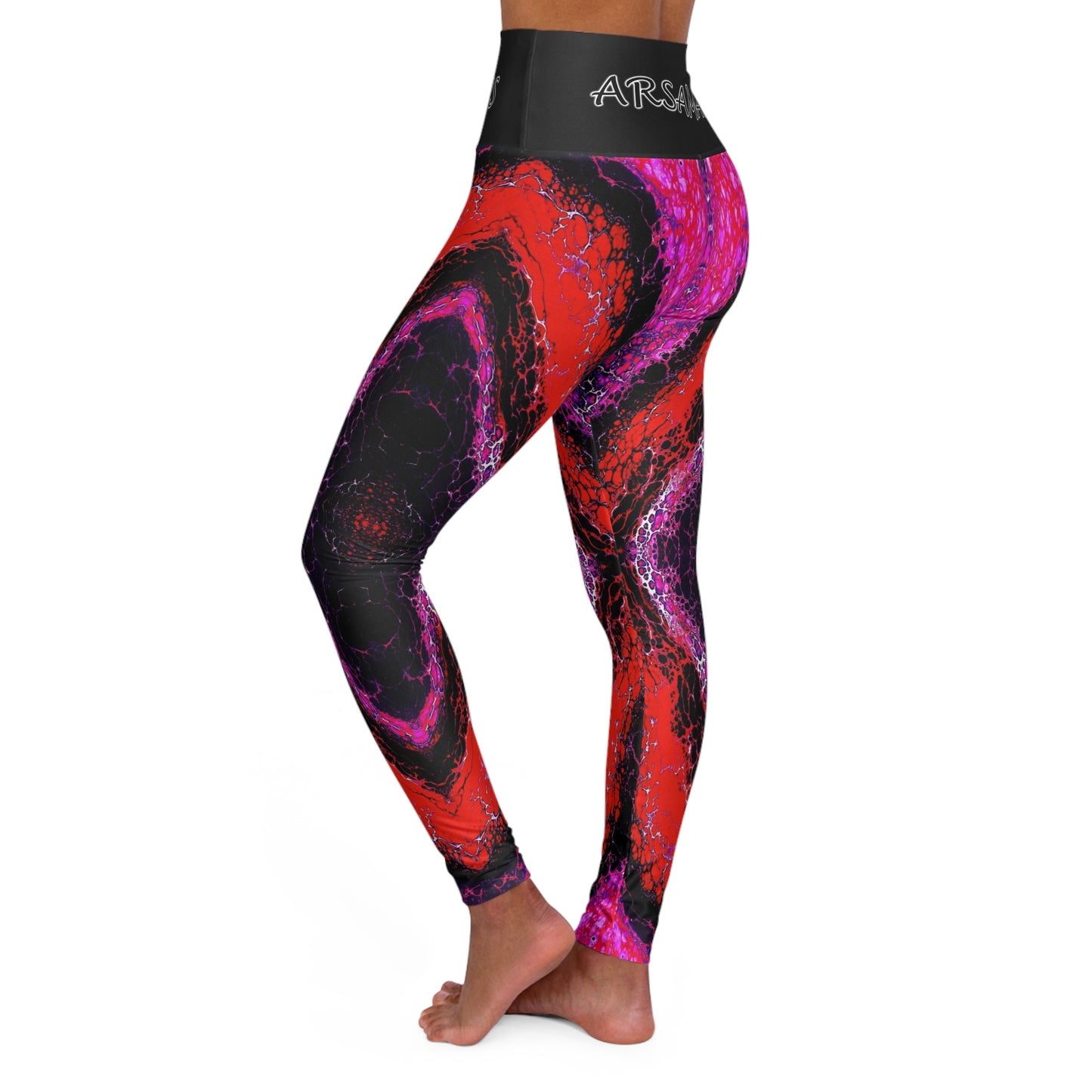 "Cradle" High-Waisted Yoga Leggings