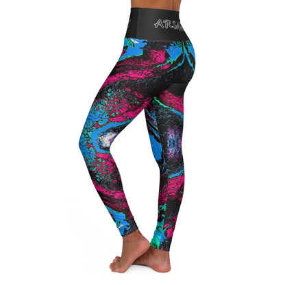 "Passage" High-Waisted Yoga Leggings